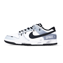 Nike Кроссовки для скейтбординга Dunk Astronaut, устойчивые к истиранию, низкие, унисекс, черные, белые, серые hf5441-100（team971-宇航员） | black white gray