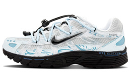 Nike Кроссовки для бега P 6000 с амортизацией и воздухопроницаемостью, низкие, унисекс, сине-белые cd6404-107（team625-海屿梦核） | blue white