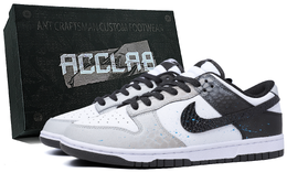 Nike Кроссовки для скейтбординга Dunk с низким верхом, устойчивые к истиранию и скольжению, унисекс, черно-белые dd1391-100(team97-4暗影巳蛇礼盒） | black white