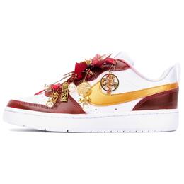 Nike Износостойкие низкие кроссовки для скейтбординга Court Borough, унисекс, красные, белые bq5448-100（team1254天作之合） | red white