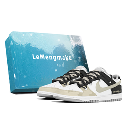 Nike Кроссовки для скейтбординга Dunk Lemon Joy, износостойкие, белые, женские dd1503-103(team399-潮玩乐堡s-box) | white