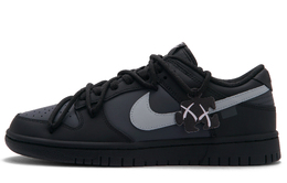 Nike Кроссовки для скейтбординга Dunk Black Humor, износостойкие, низкие, унисекс, черно-серые dd1391-100(team990-黑色幽默) | black gray