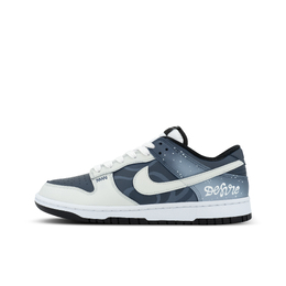Nike Кроссовки для скейтбординга Dunk Gorilla Jester XJDD Universe Odyssey Low top унисекс, белые, синие hf5441-100（team1369-宇宙迷航） | white blue