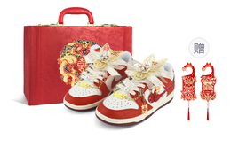 Nike Кроссовки для скейтбординга Dunk Anti-Slip, износостойкие, женские, красные hj3491-161(team119-礼盒凤冠霞帔) | red
