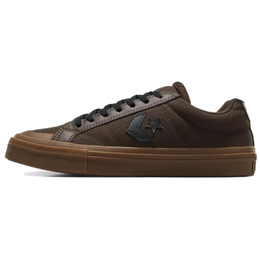 Converse Спортивные повседневные нескользящие износостойкие низкие кроссовки для скейтбординга унисекс темно-коричневые a13786c | dark brown