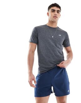 Кроссовки New Balance essentials 5" короткие, темно-синего цвета 138068681 | navy