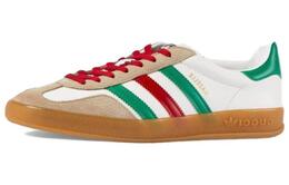 Gucci Кроссовки Adidas X Women's Gazelle «White Green Red» Women's 726488 aaa43 9547 | white
