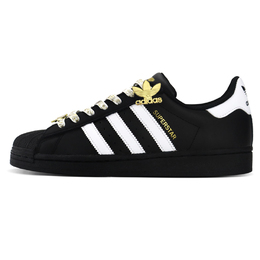 Adidas SUPERSTAR Износостойкие, ударопрочные, быстросохнущие, низкие кроссовки для скейтбординга, унисекс, черно-белые eg4959(team562-金夕阳) | black white