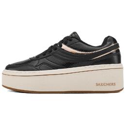 Skechers Кроссовки для скейтбординга Court Classics Low Top, женские, черно-золотые 185290-bkrg | black gold