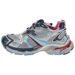 Кроссовки Runner Lace Up женские Balenciaga, Blue Gray 779064w3rxp1045 | blue gray