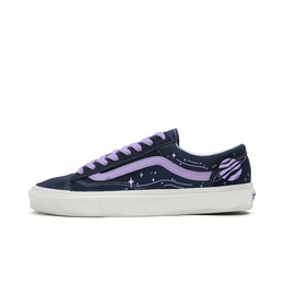 Vans Стиль 36, легкие и дышащие низкие кроссовки для скейтбординга, унисекс, черные, фиолетовые vn0a3dz3rfl(team613-星轨) | black purple