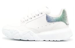 Alexander McQueen Кроссовки Court Sneakers «White Multi» женские 733025wid619487 | white