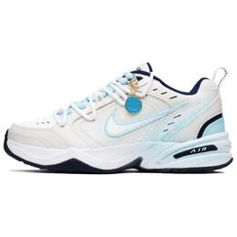 Nike Кроссовки Air Monarch 4 с противоскользящей подошвой и износостойкой поддержкой, увеличивающие рост, унисекс, серо-синие 415445-102(team145-永恒之城) | gray blue
