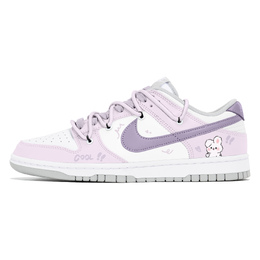 Nike Кроссовки для скейтбординга Dunk Joy Lemon с противоскользящим эффектом, женские, фиолетовые dd1503-103(team778-芋泥奶兔) | purple