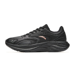 Женские кроссовки Star Cloud 2 с низким верхом, износостойкие и легкие Anta, Basic Black/Rose Gold-9 922535505-9 | basic black/rose gold-9