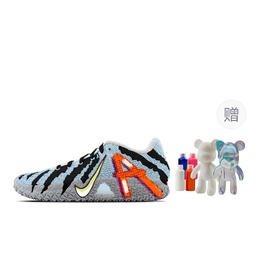 Nike Баскетбольные кроссовки Ja Morant 3 Blue Elf, Fluid Bear, износостойкие, низкие, унисекс, черно-синие hf2794-100(team773-蓝精灵-流体熊) | black blue