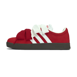 Adidas Кроссовки для скейтбординга Vl Court Classic, термостойкие, нескользящие, унисекс, темно-красные hq1802(team287-小春符） | dark red