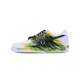 Nike Кроссовки Air Force 1 с антискользящим покрытием, износостойкие, низкие, для скейтбординга, унисекс, желтые cw2288-111（team779-男女 星辰之辉） | yellow