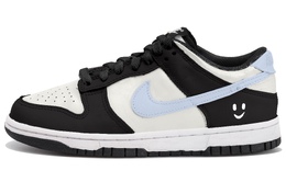 Nike Кроссовки для скейтбординга Dunk Slip с низким верхом, унисекс, бежево-синие dd1391-100(team拾玖-浅蓝笑脸） | beige blue