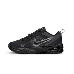 Nike Кроссовки Air Monarch 4 Free Panda Breaking The Cocoon с противоскользящим покрытием, износостойкие, низкие, массивные, унисекс, черные 415445-001(team202-破茧蝶) | black
