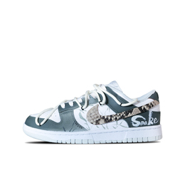 Nike Кроссовки для скейтбординга Dunk Slip, водостойкие и износостойкие, с низким верхом, унисекс, белые и зеленые hf0730-160（team240-绿意蛇影） | white green