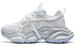 Kappa Кроссовки Back to Back Slip Resistant Abrasion Resistant Low top Chunky Sneakers Women's Classic White Iceberg Blue k0f25mc37cj-012a | classic white/iceberg blue