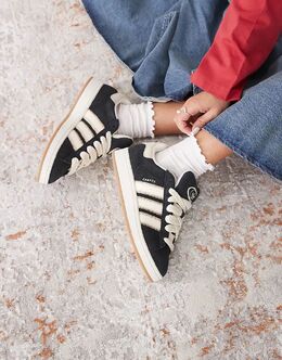Кроссовки Adidas Campus 00-х в черно-белой гамме 141910955 | black