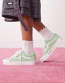 Кеды Vans Old skool в цвете кактусово-зелёный 148871145 | cacti green