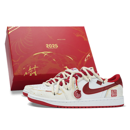Jordan Баскетбольные кроссовки Air 1 Low-Top Vintage Unisex Red White cz0790-161(team拾柒-男女款吉梦球鞋) | red white