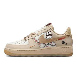 Nike Кроссовки Air Force 1 с низким верхом, противоскользящие и износостойкие, женские, коричневые hv5990-172(team56-腊梅悠悠熊) | brown