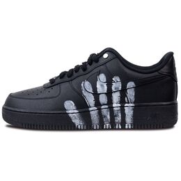 Nike Кроссовки для скейтбординга Air Force 1 с противоскользящим износостойким верхом, унисекс, черные cw2288-001（team293-零点杀手） | black