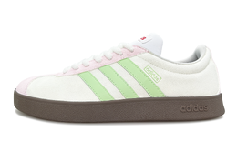 Adidas Кроссовки для скейтбординга VL COURT 2.0 Haruno Spring Tea, противоскользящие, износостойкие, низкие, унисекс, белые, зеленые js3003(team879-小野春茶) | white green
