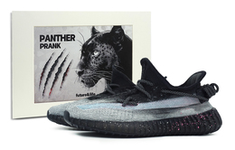 Низкие повседневные кроссовки Yeezy Boost 350 V2 с противоскользящим покрытием, унисекс, черно-серые Adidas, Black Gray hq4540(team560-男女同款银河) | black gray