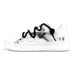 Anta Кроссовки X Robert Geller Designer Co titled Collection Skateboard Shoes Unisex Low top White/Black/Red 912418001q-2(team405-墨凌安踏) | white