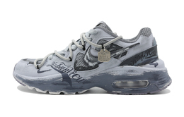 Nike Кроссовки Air Max Fusion Cushion с амортизацией, противоскользящие и износостойкие, низкие, женские, сине-серые cj1671-105(team292-美式街头) | blue gray
