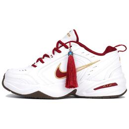 Nike Кроссовки Air Monarch 4 Slip с низким верхом, устойчивые к истиранию, повседневные, унисекс, белые, красные ib4607-171(team628-锦韵流金) | white red gold