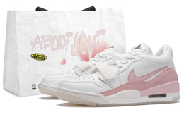 Jordan Баскетбольные кроссовки Legacy 312 Peach Jelly Mid Top Vintage, женские, белые, розовые hf3182-100(team645-桃桃果冻) | white