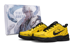 Кроссовки Air Monarch 4 Chunky унисекс, низкие, черно-желтые Nike, Yellow Black 415445-001(team580-酷黄s-box) | yellow black