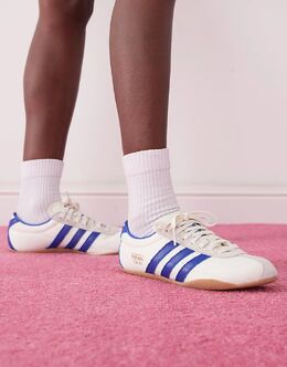 Кроссовки Adidas Tokyo белого и синего цветов 139874607 | white