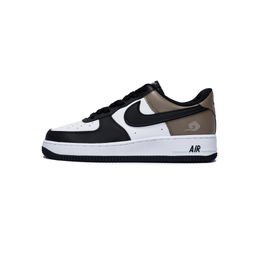 Nike Кроссовки Air Force 1 с противоскользящим износостойким низким верхом для скейтборда, унисекс, темно-коричневые dv0788-001（team531-摩卡祥云） | dark brown
