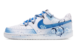 Nike Кроссовки для скейтборда Court Vision 1 Serpent Baron, износостойкие, с низким верхом, унисекс, сине-белые dh2987-101(team691-灵蛇巴伦) | blue white
