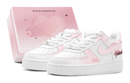 Nike Кроссовки Air Force 1 Low для скейтбординга женские, розовые, белые dh2920-111(teams1-粉韵恋夏s-box) | pink white