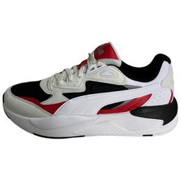 Puma Низкие повседневные кроссовки X Ray 2 унисекс, черные, белые, красные 384638-44 | black white red