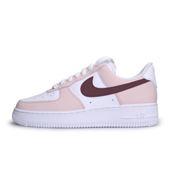 Nike Кроссовки Air Force 1 Air Force 1, синие, с рисунком кота, износостойкие, низкие, для скейтбординга, унисекс, розовые, коричневые dd8959-100（team1093-粉棕空军） | pink brown