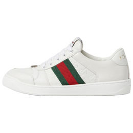Gucci Кроссовки Women's Screener 'GG Embossed White Green Red' Women's 798854 aadu0 9094 | white