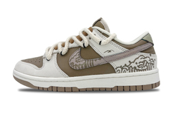 Nike Кроссовки для скейтбординга Dunk Low Top унисекс светло-коричневые hq1175-240(team995-海岸边) | light brown