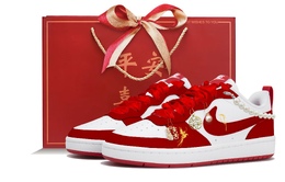Nike Кроссовки для скейтбординга Court Borough Low Top женские, белые, красные bq5448-103（team拾玖-喜鹊喜事s-box） | white red