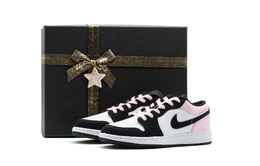 Jordan Баскетбольные кроссовки Air 1 Low Top Vintage, унисекс, розовые hf3148-106(team1098粉影幻象sbox) | pink box