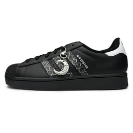Adidas Кроссовки для скейтбординга Superstar 2, износостойкие, низкие, унисекс, черные ji0079（team865-银鳞闪闪） | black