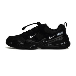 Nike Низкие повседневные кроссовки Tech Hera Vassell, устойчивые к истиранию, унисекс, черные fj9532-101(team974-机能黑武士) | black